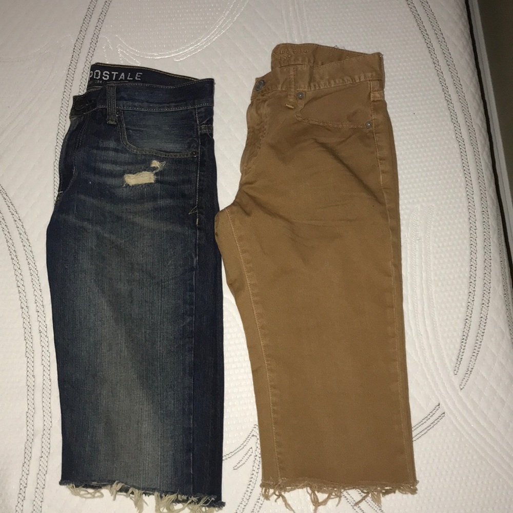 American eagle jean shorts (2 for 1)